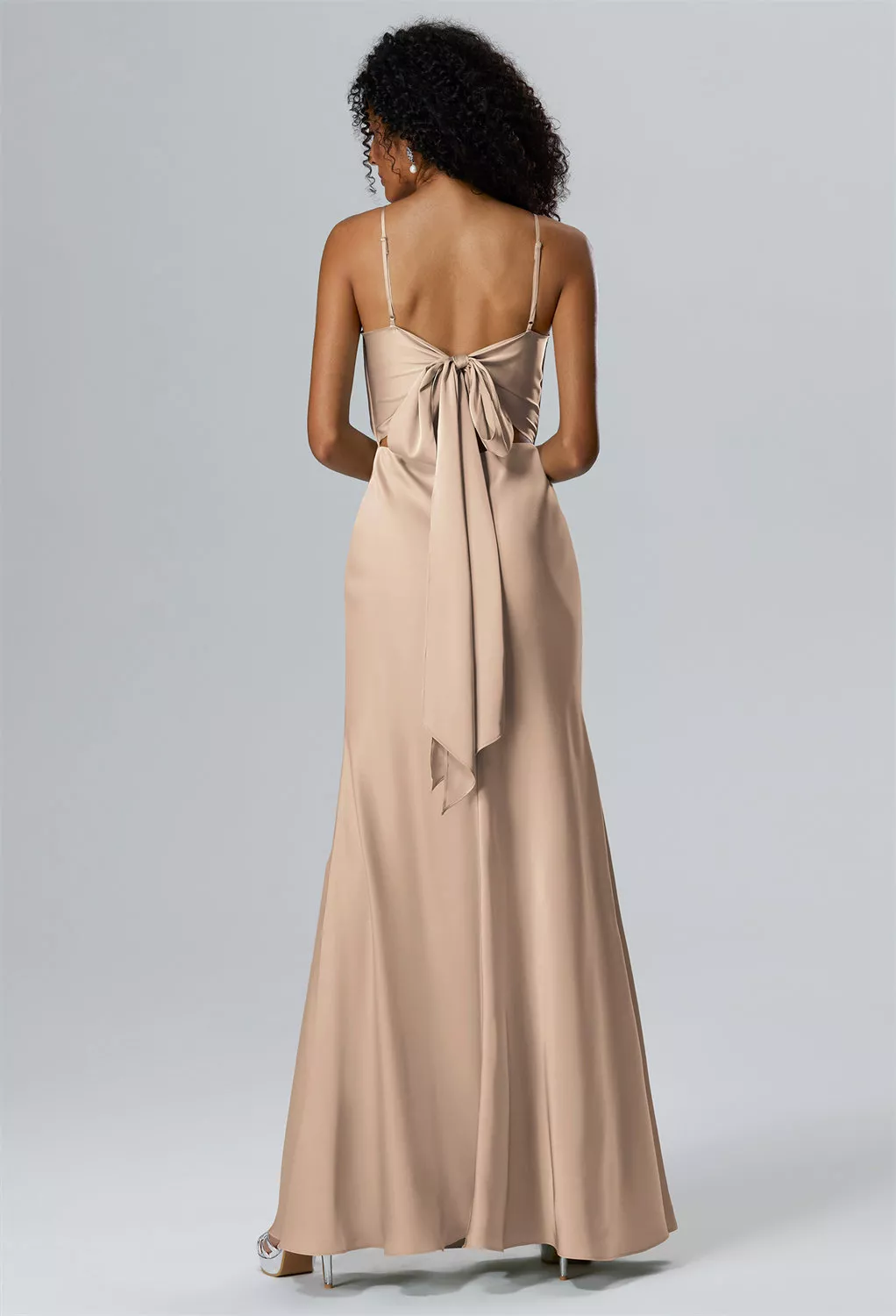 AW Wilda Taupe  Spring Wedding Guest Dresses